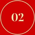 A red circle with the number 0 2 in it.